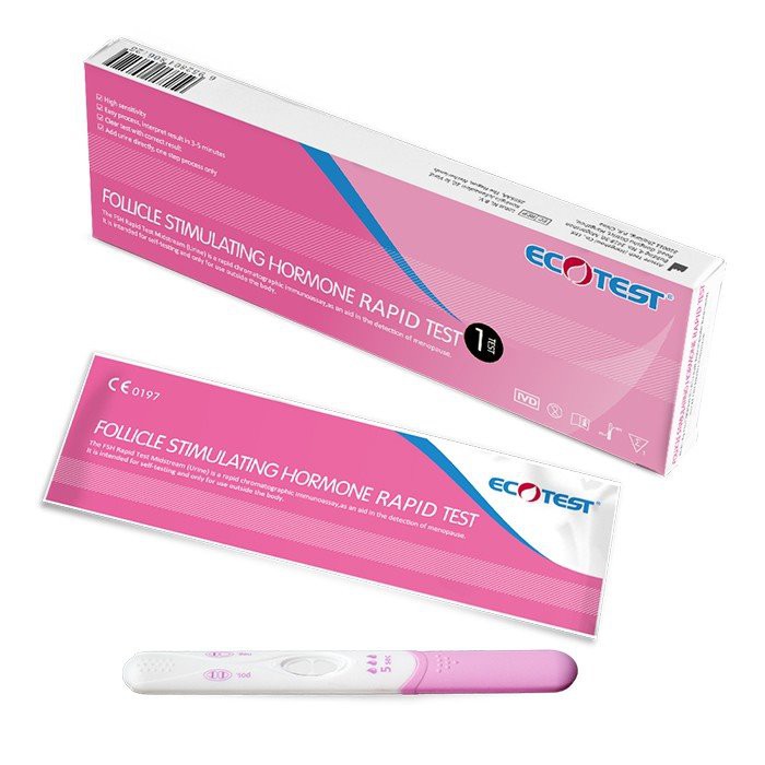 24 Ecotest FSH Follicle-Stimulating Hormone Menopause Rapid Test FSH-U35H-1